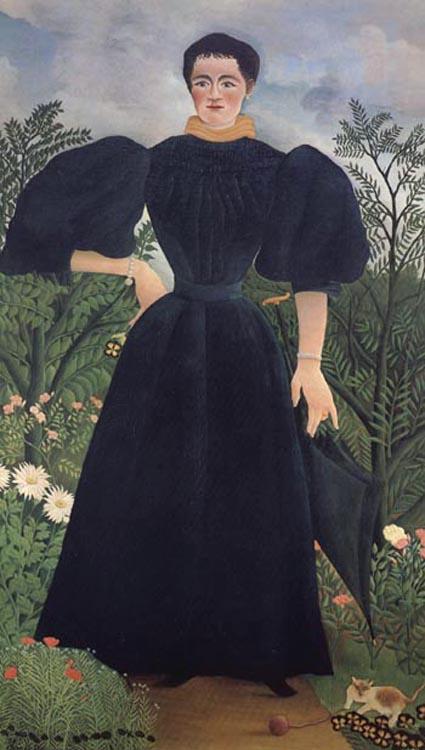 Henri Rousseau Portrait of a Woman oil painting image